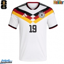 Tyskland Leroy Sane #19 Hjemmedrakt EM 2024 Kortermet